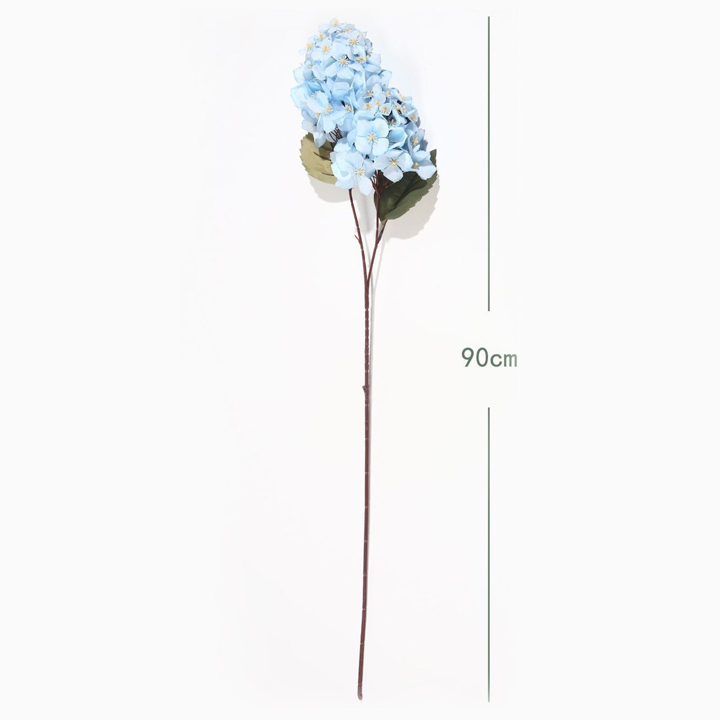 VATTEN HOME Hortensia Pagoda Artificial de 90 cm de Tela de Seda, Ramo de hortensias para Mesa de Boda o Fiesta