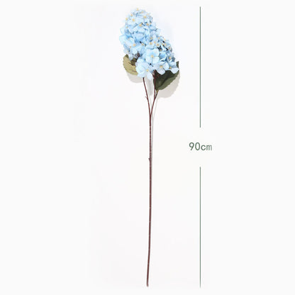 VATTEN HOME Hortensia Pagoda Artificial de 90 cm de Tela de Seda, Ramo de hortensias para Mesa de Boda o Fiesta