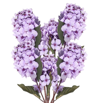 VATTEN HOME Hortensia Pagoda Artificial de 90 cm de Tela de Seda, Ramo de hortensias para Mesa de Boda o Fiesta