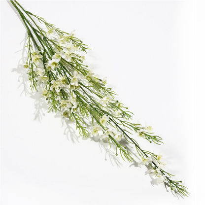 Tela de seda de una sola rama australiana Wintersweet 108CM blanco