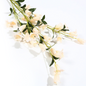 Campanilla de una sola rama con múltiples cabezas, 110 cm, color blanco