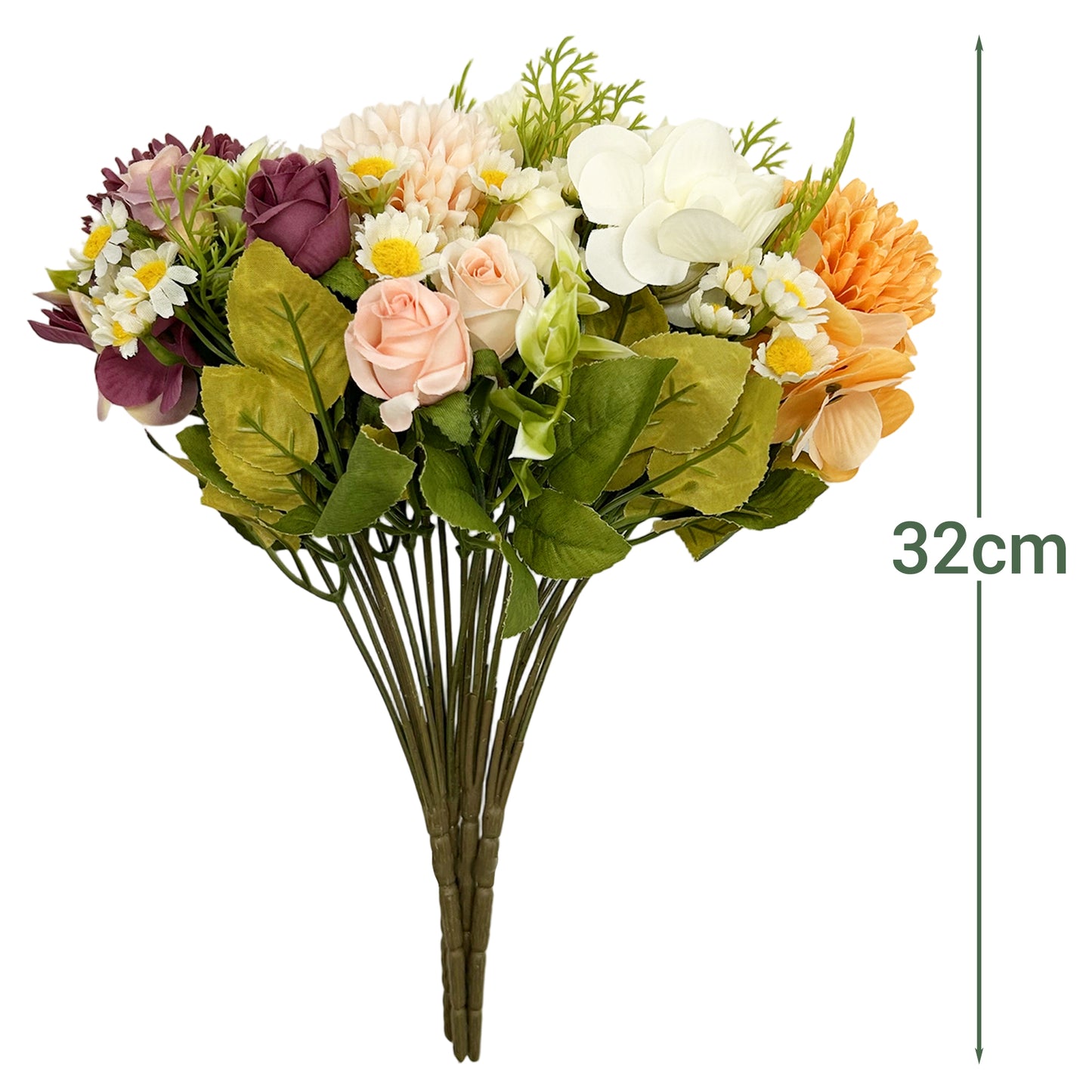 VATTERN Home Flores de Crisantemo Artificiales Ideal para la decoración del hogar