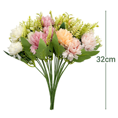 VATTERN Home Flores de Crisantemo Artificiales Ideal para la decoración del hogar