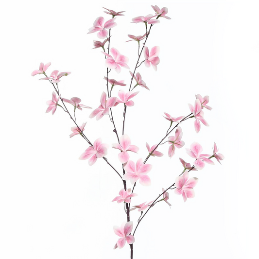 Campanilla de 5 puntas, 98 cm, color rosa