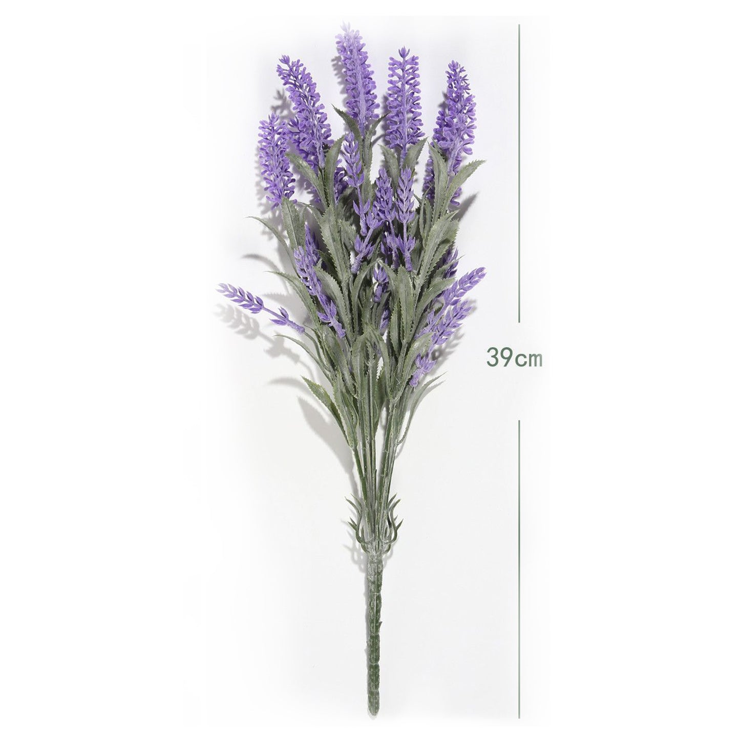 Ramo DE Flores Artificiales, Blanco, Morado, Polietileno+Hierro, Realista, Puro Y Elegante, para Crear FÁCILMENTE UN Ambiente ROMÁNTICO Y Elegante