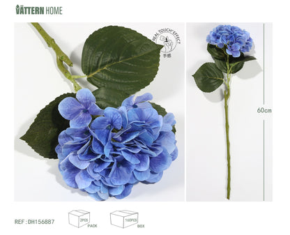 Hortensia japonesa individual de 60 cm azul