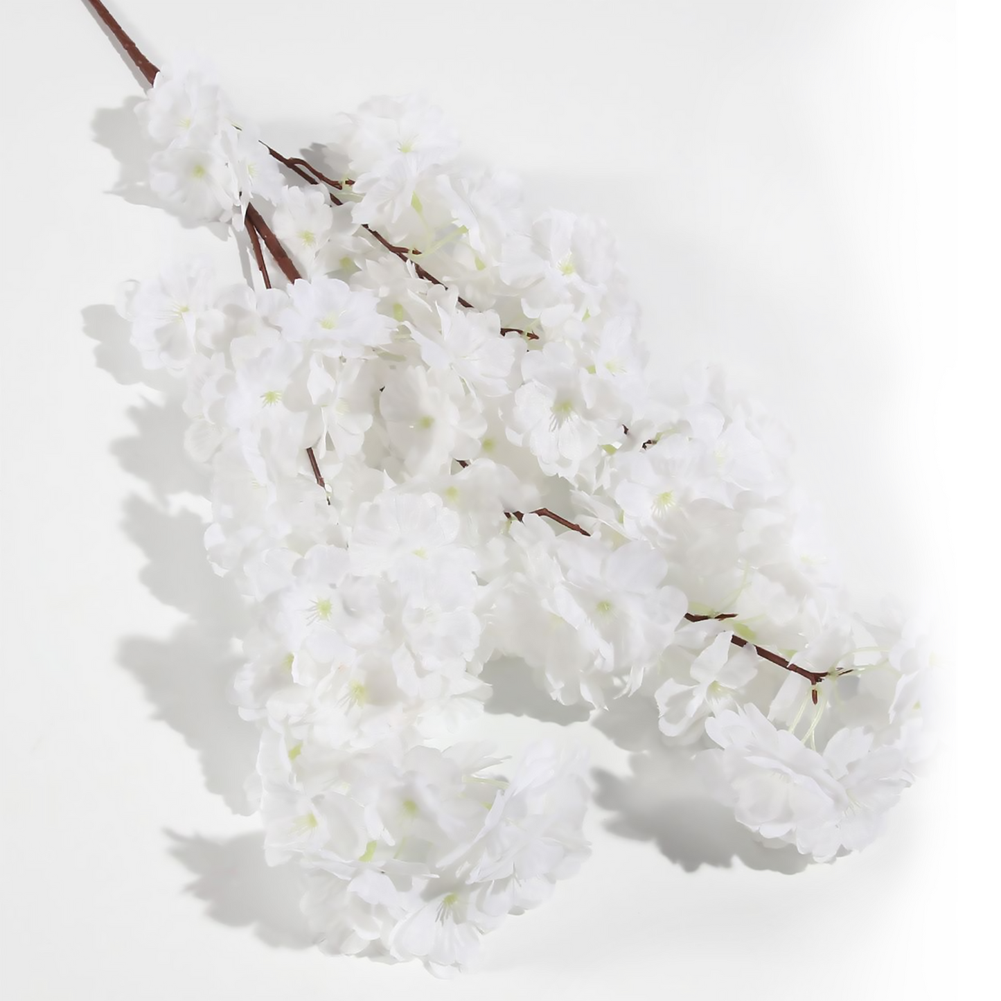 Flor de cerezo de 3 puntas 95CM blanco