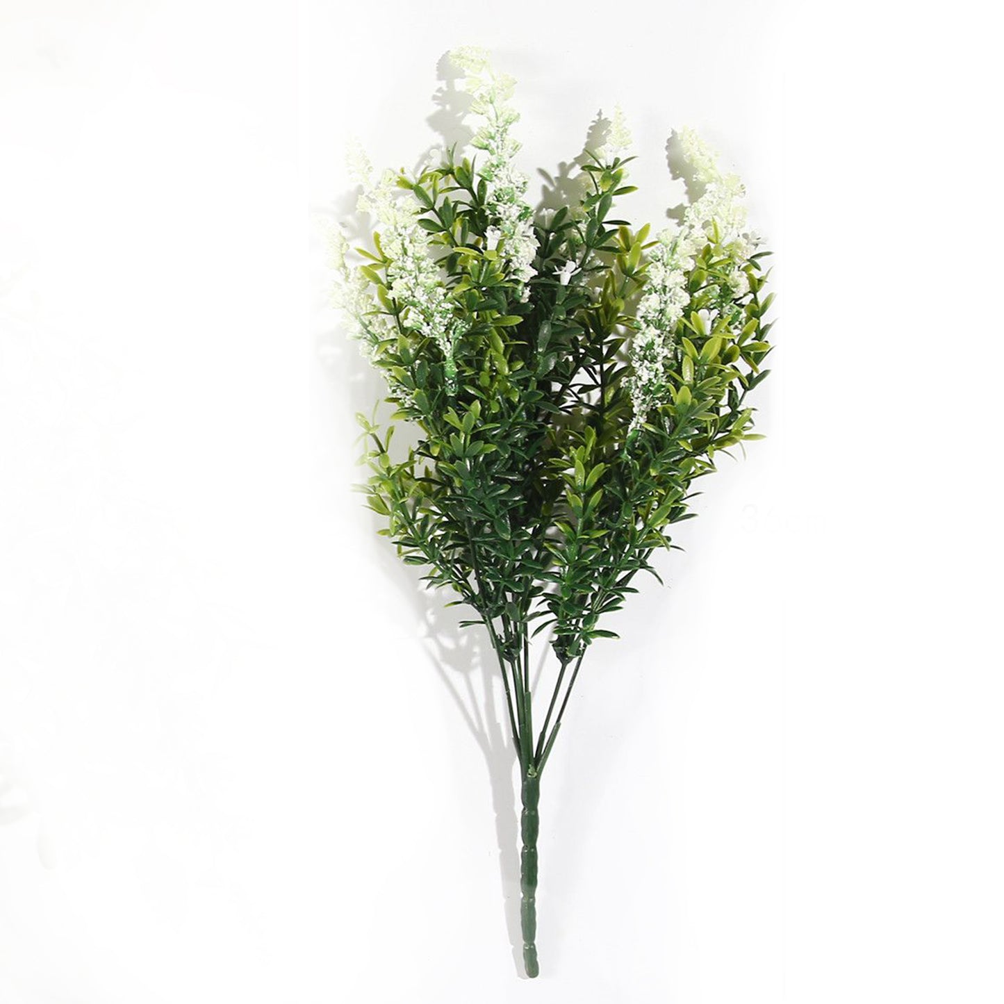 Ramo DE Flores Artificiales, Blanco, Morado, Polietileno+Hierro, Realista, Puro Y Elegante, para Crear FÁCILMENTE UN Ambiente ROMÁNTICO Y Elegante