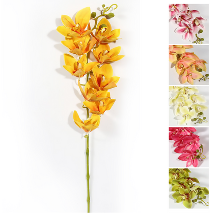 9 Magnolias 90CM amarillo, rosa, blanco, verde, morado, rosa claro