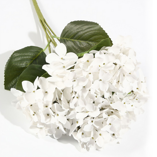 Hortensia grande individual 45CM blanca