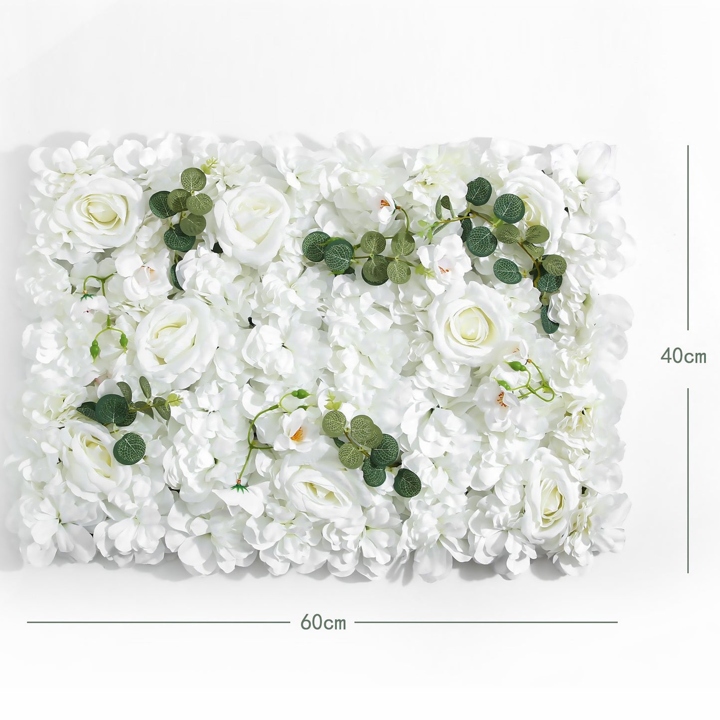 VATTEN HOME El arreglo Floral de 40 * 60 cm es Rico en Capas y es Adecuado para arreglos de Bodas, exhibiciones de Ventanas, Fondos y Otras Decoraciones