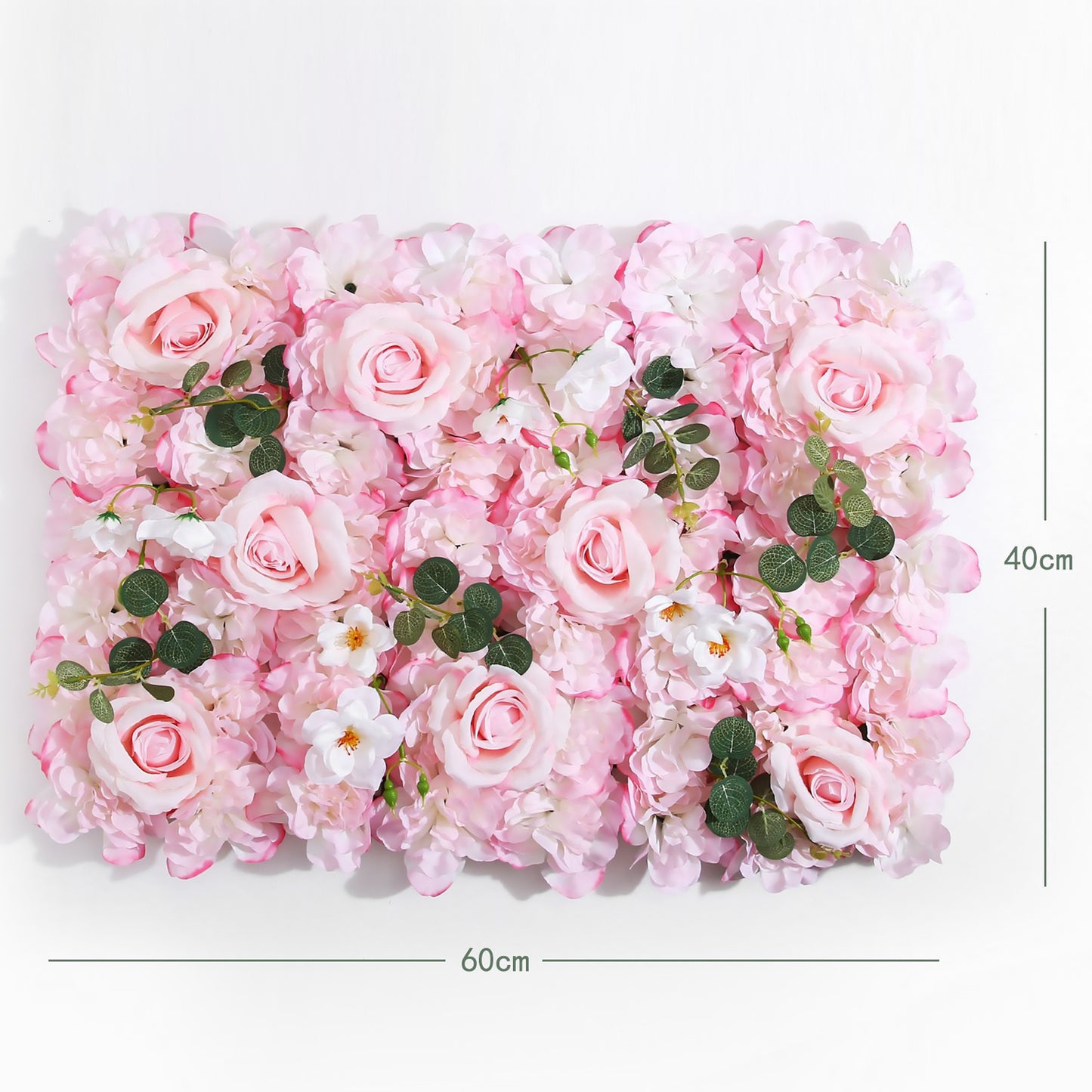 VATTEN HOME El arreglo Floral de 40 * 60 cm es Rico en Capas y es Adecuado para arreglos de Bodas, exhibiciones de Ventanas, Fondos y Otras Decoraciones