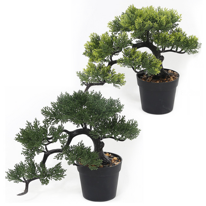 Longbai 22*28CM plástico, piedra, PE verde claro, adornos creativos verde oscuro, sin necesidad de cuidados, capas ricas, convenientes y hermosos, no son fáciles de arrugar y deformar.