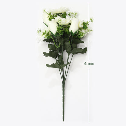 VATTEN HOME Ramos de Flores Artificiales para tumbas, Decoraciones conmemorativas para cementerios