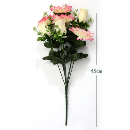 VATTEN HOME Ramos de Flores Artificiales para tumbas, Decoraciones conmemorativas para cementerios