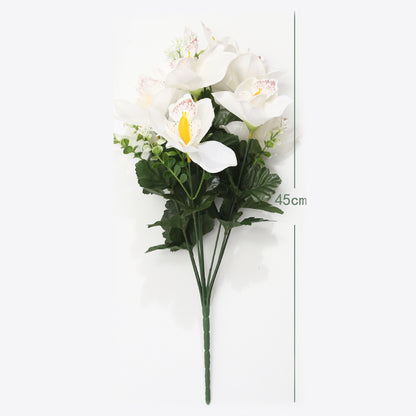 VATTEN HOME Ramos de Flores Artificiales para tumbas, Decoraciones conmemorativas para cementerios