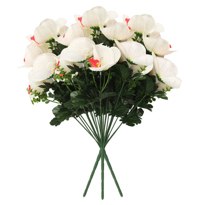 VATTEN HOME Ramos de Flores Artificiales para tumbas, Decoraciones conmemorativas para cementerios
