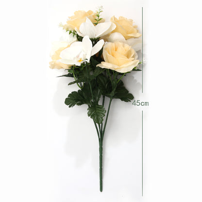 VATTEN HOME Ramos de Flores Artificiales para tumbas, Decoraciones conmemorativas para cementerios