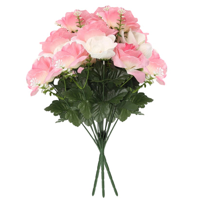 VATTEN HOME Ramos de Flores Artificiales para tumbas, Decoraciones conmemorativas para cementerios