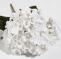 VATTEN HOME Flor Artificial, 45CM,5CM, POLIÉSTER, Polietileno, Hierro, Blanco, DECORACIÓN DE Interiores, SE Puede Utilizar para ARREGLOS Florales Y ENVASES DE Ramos