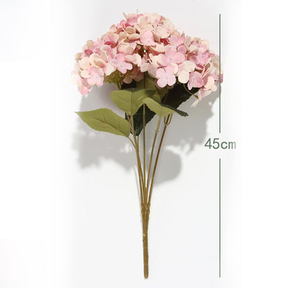 VATTEN HOME Flor Artificial, 45CM,5CM, POLIÉSTER, Polietileno, Hierro, Blanco, DECORACIÓN DE Interiores, SE Puede Utilizar para ARREGLOS Florales Y ENVASES DE Ramos