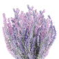 VATTEN HOME Ouddy Daily 12 Piezas De Flores De Lavanda Artificiales, Ramo De Lavanda Flocado Artificial Las Flores